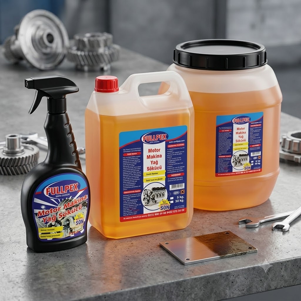 Motor Makine Yağı Sökücü